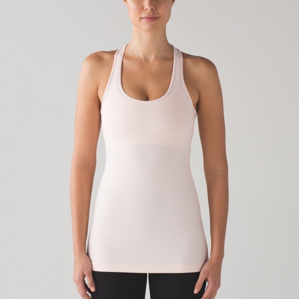 Lululemon cool racerback top rose pink